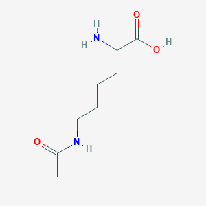 molecular formula C8H16N2O3 B555289 epsilon-Acetyl-L-lysine CAS No. 692-04-6