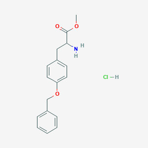 molecular formula C17H20ClNO3 B555299 H-Tyr(Bzl)-OMe.HCl CAS No. 34805-17-9