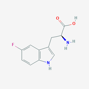 molecular formula C11H11FN2O2 B555309 5-Fluoro-L-tryptophan CAS No. 16626-02-1