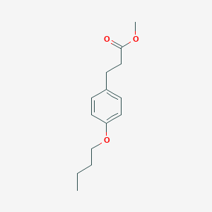 Methyl 3-(4-butoxyphenyl)propanoate