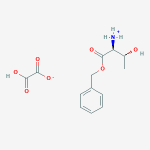 molecular formula C13H17NO7 B555312 (2S,3R)-苯甲酸苄酯-2-氨基-3-羟基丁酸盐 CAS No. 201274-07-9