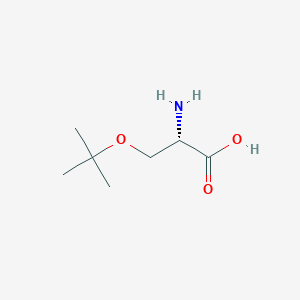 molecular formula C7H15NO3 B555317 O-(tert-Butyl)-L-serine CAS No. 18822-58-7