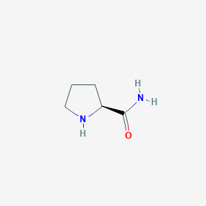 molecular formula C5H10N2O B555322 L-prolinamide CAS No. 7531-52-4