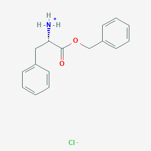 molecular formula C16H18ClNO2 B555325 L-苯丙氨酸苄酯盐酸盐 CAS No. 2462-32-0