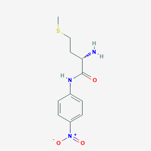 molecular formula C11H15N3O3S B555336 L-Methionine p-nitroanilide CAS No. 6042-04-2