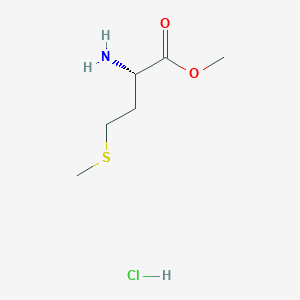 molecular formula C6H14ClNO2S B555337 L-Methionine methyl ester hydrochloride CAS No. 2491-18-1