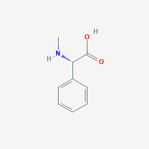 molecular formula C9H11NO2 B555342 (S)-2-(Methylamino)-2-phenylacetic acid CAS No. 2611-88-3