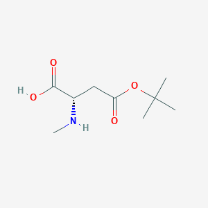 molecular formula C9H17NO4 B555346 N-Me-Asp(Otbu)-OH CAS No. 197632-85-2