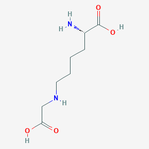 molecular formula C8H16N2O4 B555349 N(6)-carboxymethyllysine CAS No. 5746-04-3