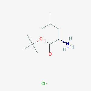 molecular formula C10H22ClNO2 B555351 L-Leucine tert-butyl ester hydrochloride CAS No. 2748-02-9