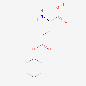 molecular formula C11H19NO4 B555363 H-Glu(OcHex)-OH CAS No. 112471-82-6