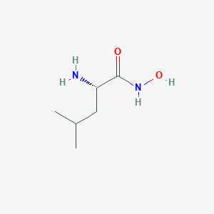 molecular formula C6H14N2O2 B555368 L-Leucyl-Hydroxylamine CAS No. 31982-78-2