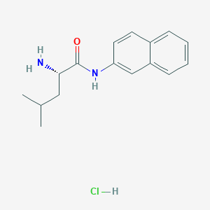 molecular formula C16H21ClN2O B555372 亮氨酸 2-萘酰胺盐酸盐 CAS No. 893-36-7