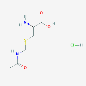 molecular formula C6H13ClN2O3S B555388 H-Cys(Acm)-OH HCl CAS No. 28798-28-9