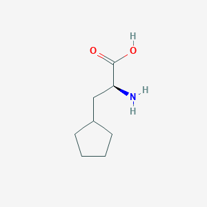 molecular formula C8H15NO2 B555389 (S)-2-氨基-3-环戊基丙酸 CAS No. 99295-82-6