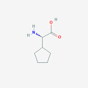 molecular formula C7H13NO2 B555390 H-Cyclopentyl-Gly-OH CAS No. 2521-84-8