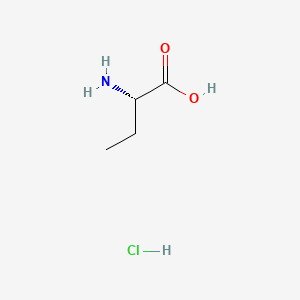 molecular formula C16H21NO6 B555429 (s)-2-Aminobutanoic acid hydrochloride CAS No. 5959-29-5