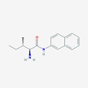 molecular formula C16H20N2O B555432 L-Isoleucine beta-naphthylamide CAS No. 732-84-3