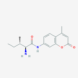 (2S,3S)-2-Amino-3-methyl-N-(4-methyl-2-oxo-2H-chromen-7-yl)pentanamide
