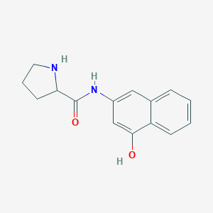 molecular formula C15H16N2O2 B555436 H-Hyp-Betana CAS No. 3326-64-5