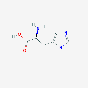 molecular formula C7H11N3O2 B555446 3-Methyl-L-histidine CAS No. 368-16-1