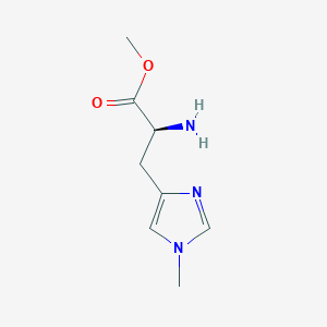 molecular formula C8H13N3O2 B555450 H-His(1-Me)-OMe CAS No. 57519-09-2