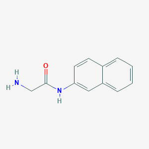 molecular formula C12H12N2O B555462 甘氨酸β-萘酰胺 CAS No. 716-94-9