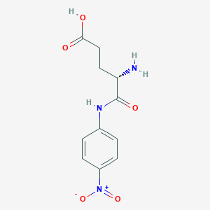 molecular formula C11H13N3O5 B555466 H-Glu-pNA CAS No. 24032-35-7