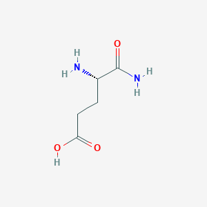 molecular formula C19H25NO5S B555469 异谷氨酰胺 CAS No. 636-65-7
