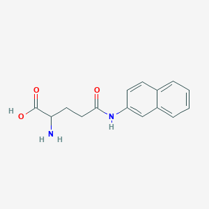 (S)-2-Amino-5-(naphthalen-2-ylamino)-5-oxopentanoic acid