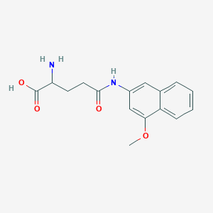 molecular formula C16H18N2O4 B555479 H-Glu(4MbetaNA)-OH CAS No. 24723-50-0