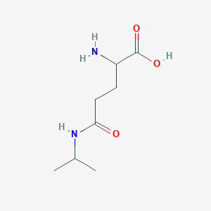 molecular formula C8H16N2O3 B555486 N-异丙基-L-谷氨酰胺 CAS No. 4311-12-0