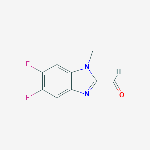 5,6-Difluoro-1-methylbenzimidazole-2-carbaldehyde