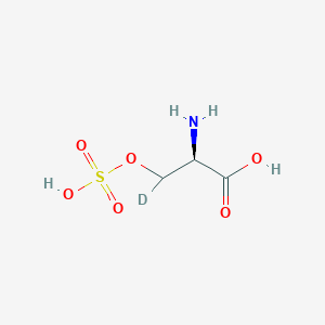 molecular formula C3H7NO6S B555518 O-Sulfo-D-serine CAS No. 19794-48-0