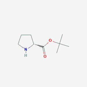 molecular formula C9H17NO2 B555522 (R)-tert-Butyl pyrrolidine-2-carboxylate CAS No. 90071-62-8