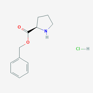 molecular formula C12H16ClNO2 B555524 H-D-Pro-OBzl.HCl CAS No. 53843-90-6