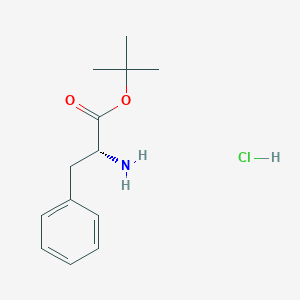 molecular formula C13H20ClNO2 B555534 H-D-Phe-OtBu.HCl CAS No. 3403-25-6