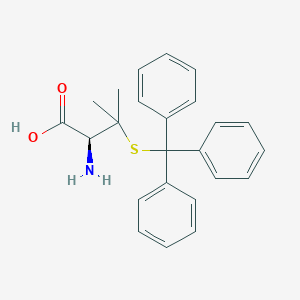 molecular formula C24H25NO2S B555536 S-Trityl-D-penicillamine CAS No. 150025-01-7