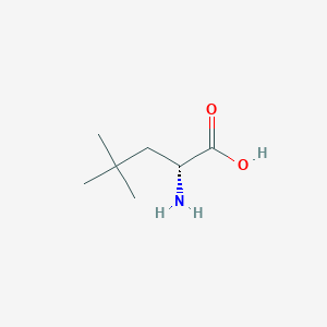 molecular formula C7H15NO2 B555540 (R)-2-Amino-4,4-dimethylpentanoic acid CAS No. 88319-43-1