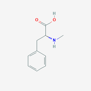 molecular formula C6H14ClNO2 B555544 N-methyl-d-phenylalanine CAS No. 56564-52-4