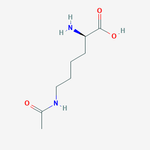 molecular formula C8H16N2O3 B555553 H-D-Lys(AC)-OH CAS No. 51621-57-9