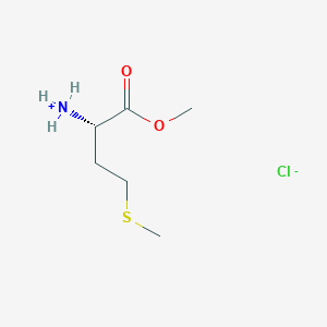 molecular formula C6H14ClNO2S B555567 Methyl 2-amino-4-(methylthio)butanoate hydrochloride CAS No. 16118-36-8