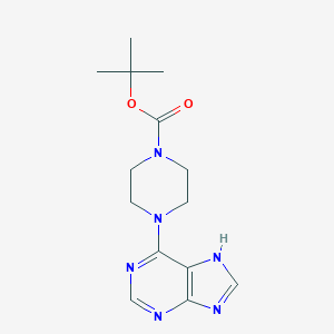 tert-Butyl 4-(9H-purin-6-yl)piperazine-1-carboxylate