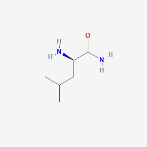 molecular formula C6H14N2O B555577 (R)-2-Amino-4-methylpentanamide CAS No. 15893-47-7