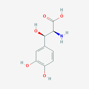 molecular formula C9H11NO5 B555579 多巴 CAS No. 3916-18-5