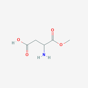 molecular formula C5H9NO4 B555582 3-Amino-4-methoxy-4-oxobutanoic acid CAS No. 65414-77-9