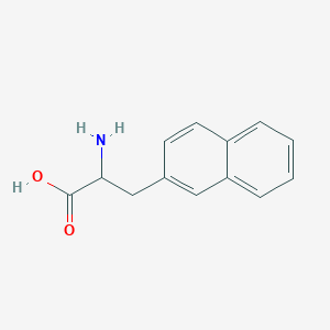 molecular formula C13H13NO2 B555591 2-Amino-3-(naphthalen-2-yl)propanoic acid CAS No. 14108-60-2