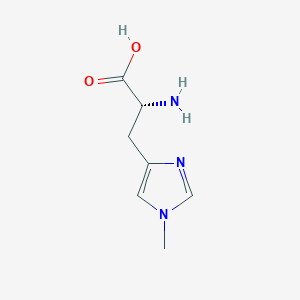 molecular formula C7H11N3O2 B555599 H-D-His(1-Me)-OH CAS No. 163750-77-4