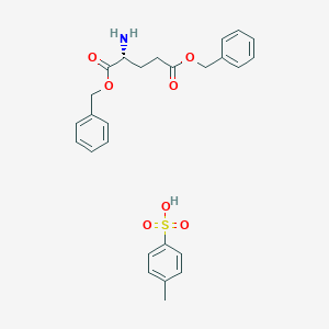 molecular formula C26H29NO7S B555611 H-D-Glu(obzl)-obzl P-甲苯磺酸酯 CAS No. 19898-41-0