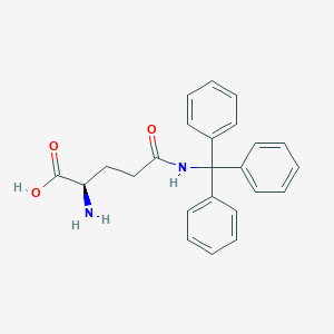molecular formula C24H24N2O3 B555614 Ndelta-Trityl-D-glutamine CAS No. 200625-76-9